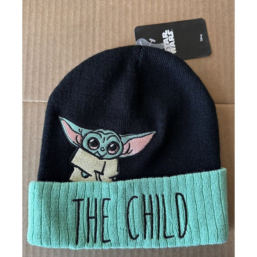 Bioworld Disney Star Wars The Mandalorian Grogu Baby Yoda The Child Beanie Hat